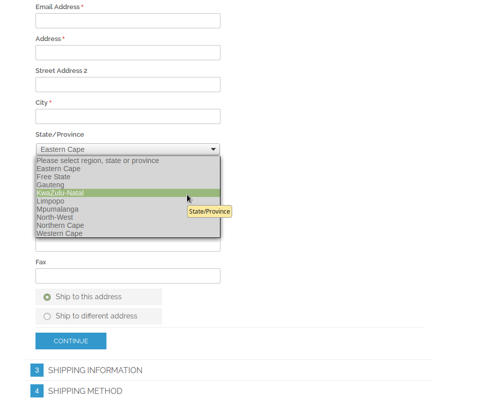 Magento - add regions to country - Magento2 Blog